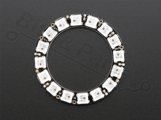 LED Ring NeoPixel - 16x WS2812 5050 RGB LEDs with drivers - Adafruit 1463